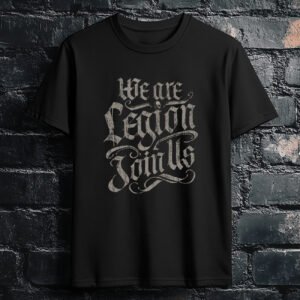 We Are Legion // Gothic Crest Tee