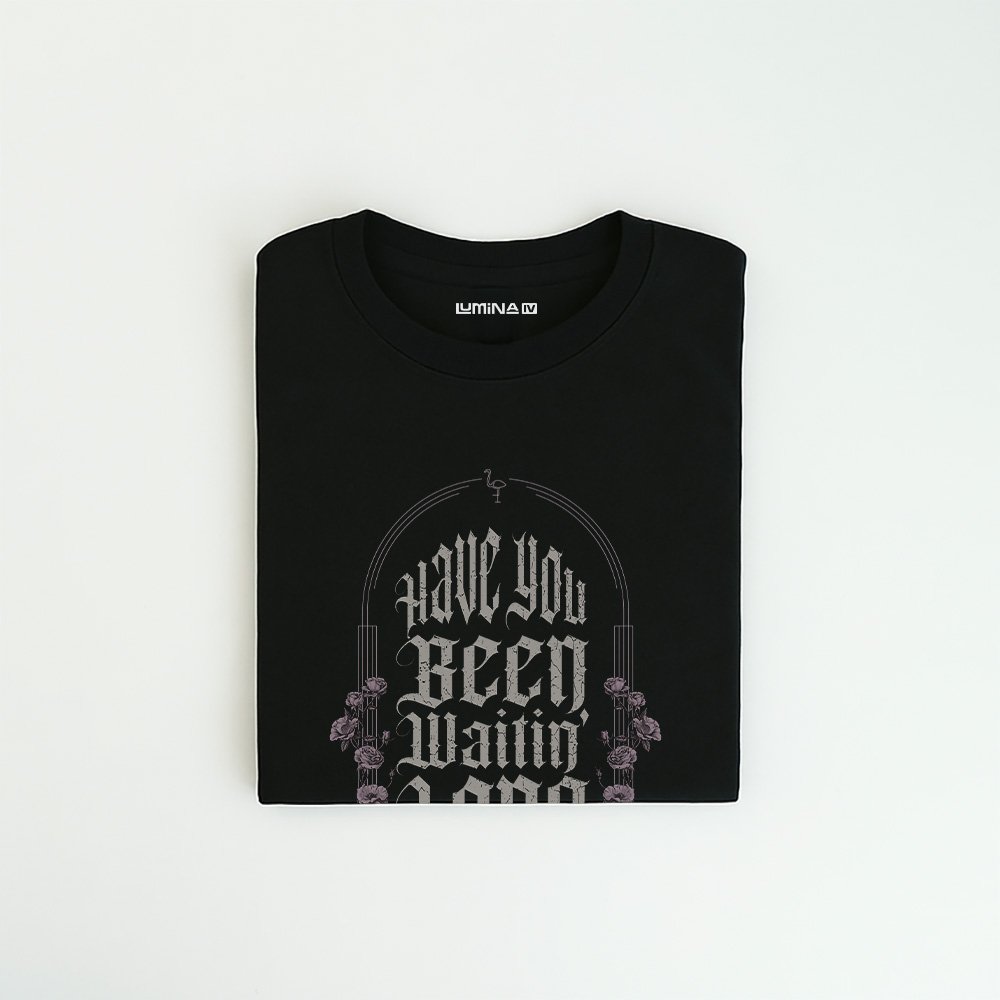 Have You Been Waiting Long? // Blackout Gothic Tee - Image 5