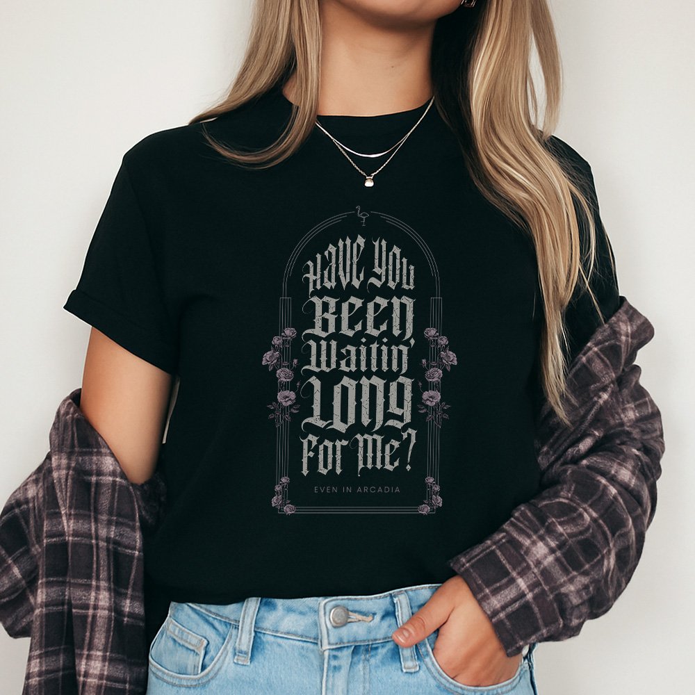 Have You Been Waiting Long? // Blackout Gothic Tee - Image 2