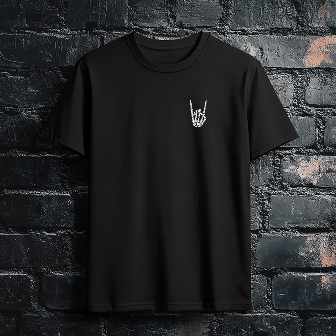 Rock On // Skull Hand Tee