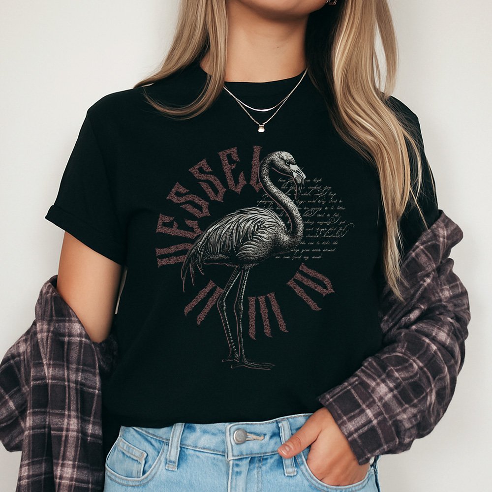 Vessel // Flamingo Gothic Tee - Image 2