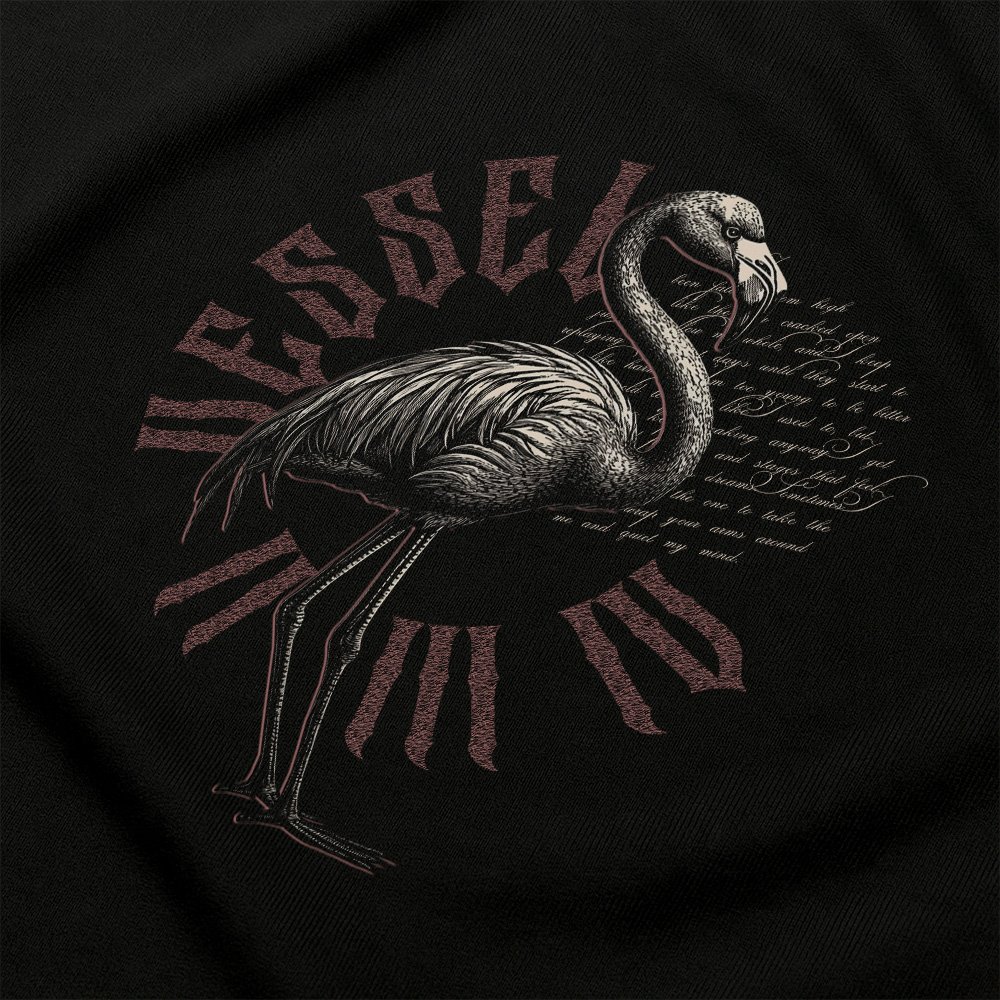Vessel // Flamingo Gothic Tee - Image 4