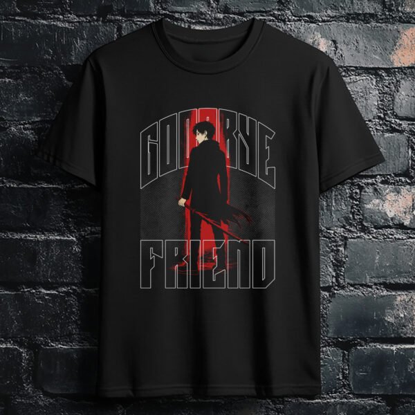 Goodbye Friend // Metalcore Anime Style Tee