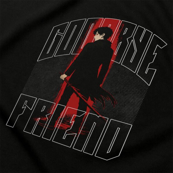 Goodbye Friend // Metalcore Anime Style Tee - Image 4