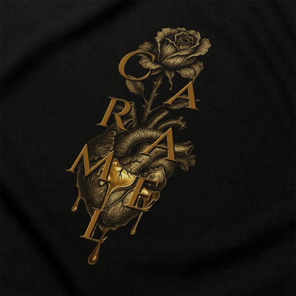 Caramel // Dripping Heart Tee - Image 4