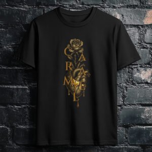 Caramel // Dripping Heart Tee