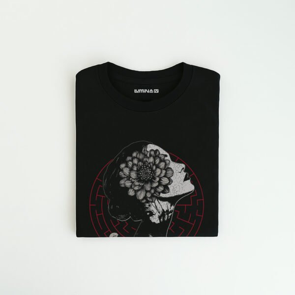 Awaken // Floral Shadow Tee - Image 5
