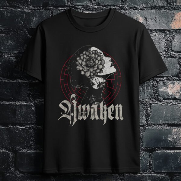 Awaken // Floral Shadow Tee