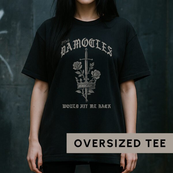 Damocles // Oversized Gothic Tee - Image 2