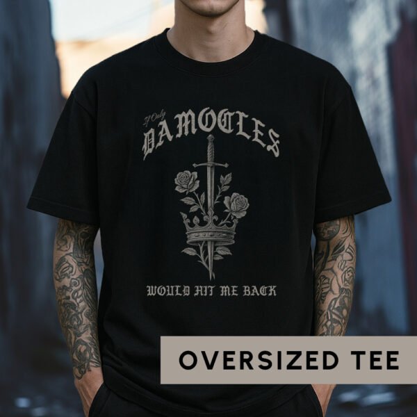 Damocles // Oversized Gothic Tee - Image 3