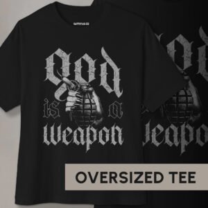 God Is a Weapon // Oversized Tee