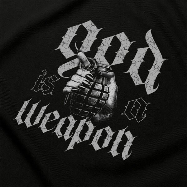 God Is a Weapon // Oversized Tee - Image 4