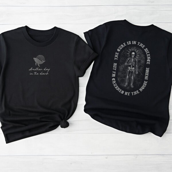 Stranded Skeleton Shirt // Metal Inspired - Image 3