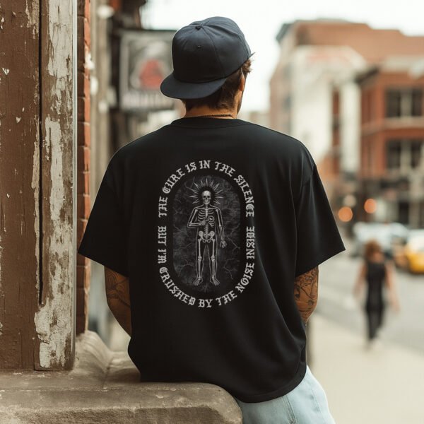 Stranded Skeleton Shirt // Metal Inspired - Image 2