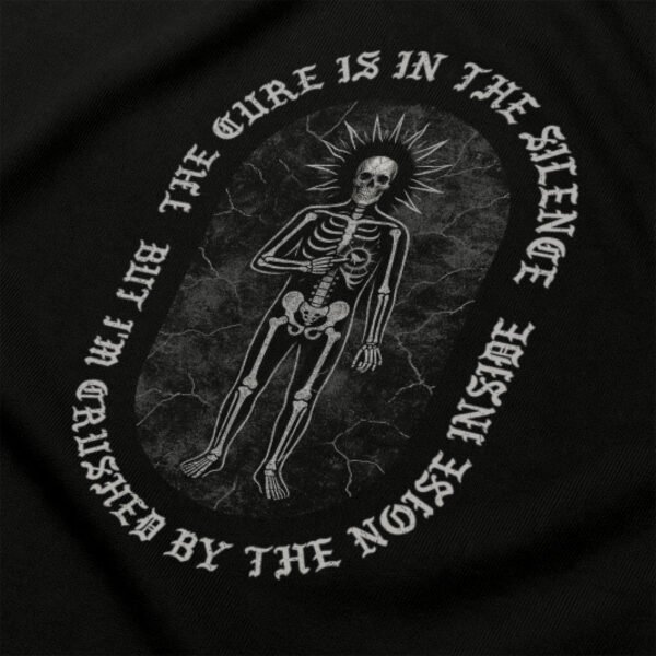 Stranded Skeleton Shirt // Metal Inspired - Image 5